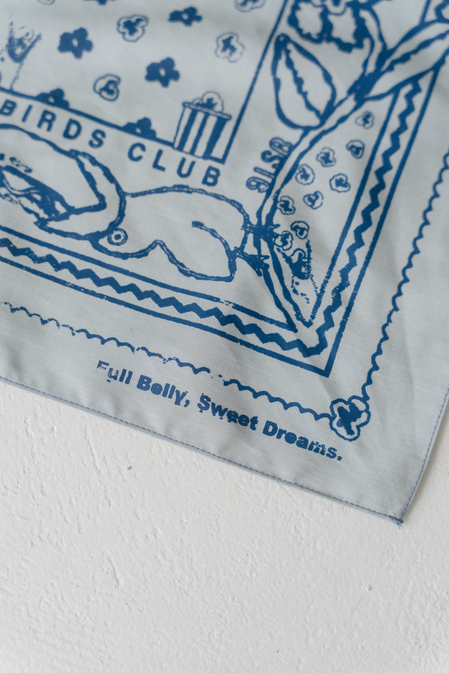 HUNGRY BIRDS CLUB Bandana Scarf