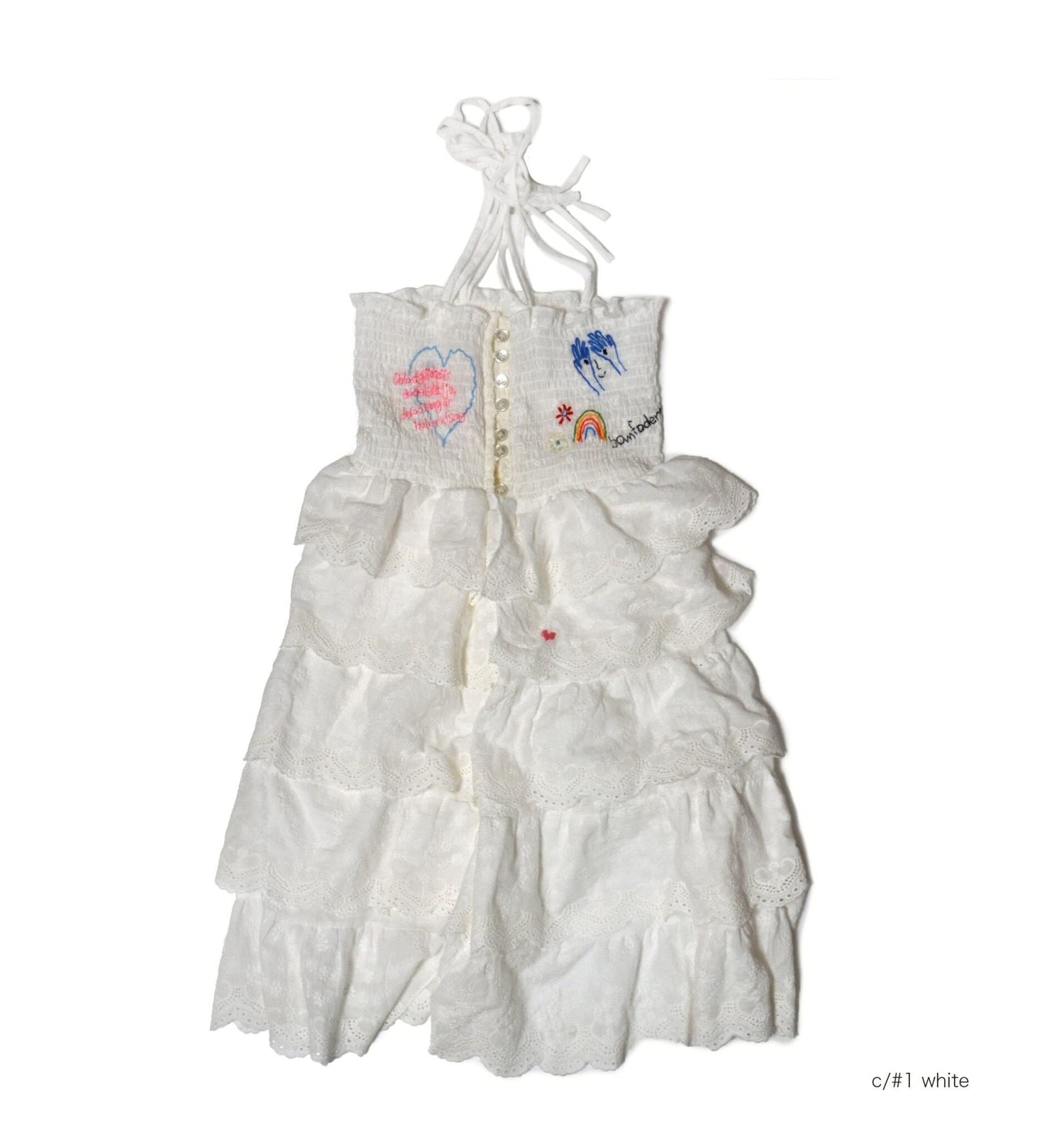Embroidered Cotton Dress
