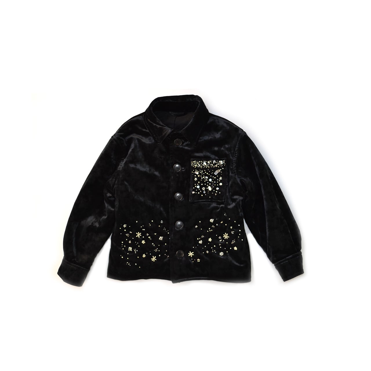 Soft Hug Blouson  -Velour×Bijou-