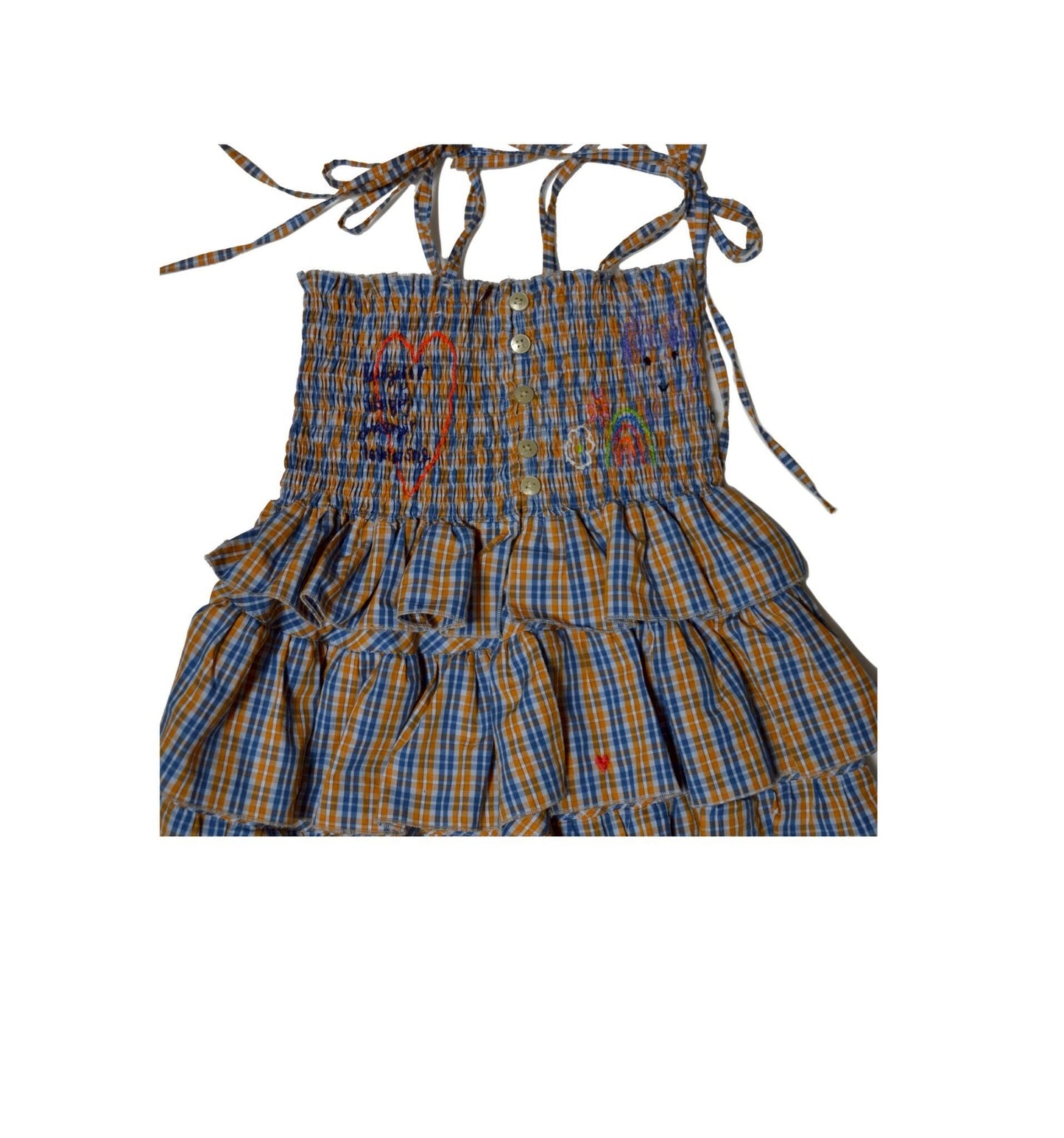 Embroidered Cotton Dress