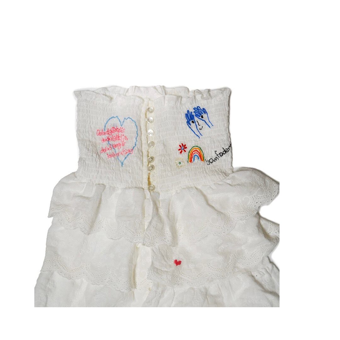 Embroidered Cotton Dress