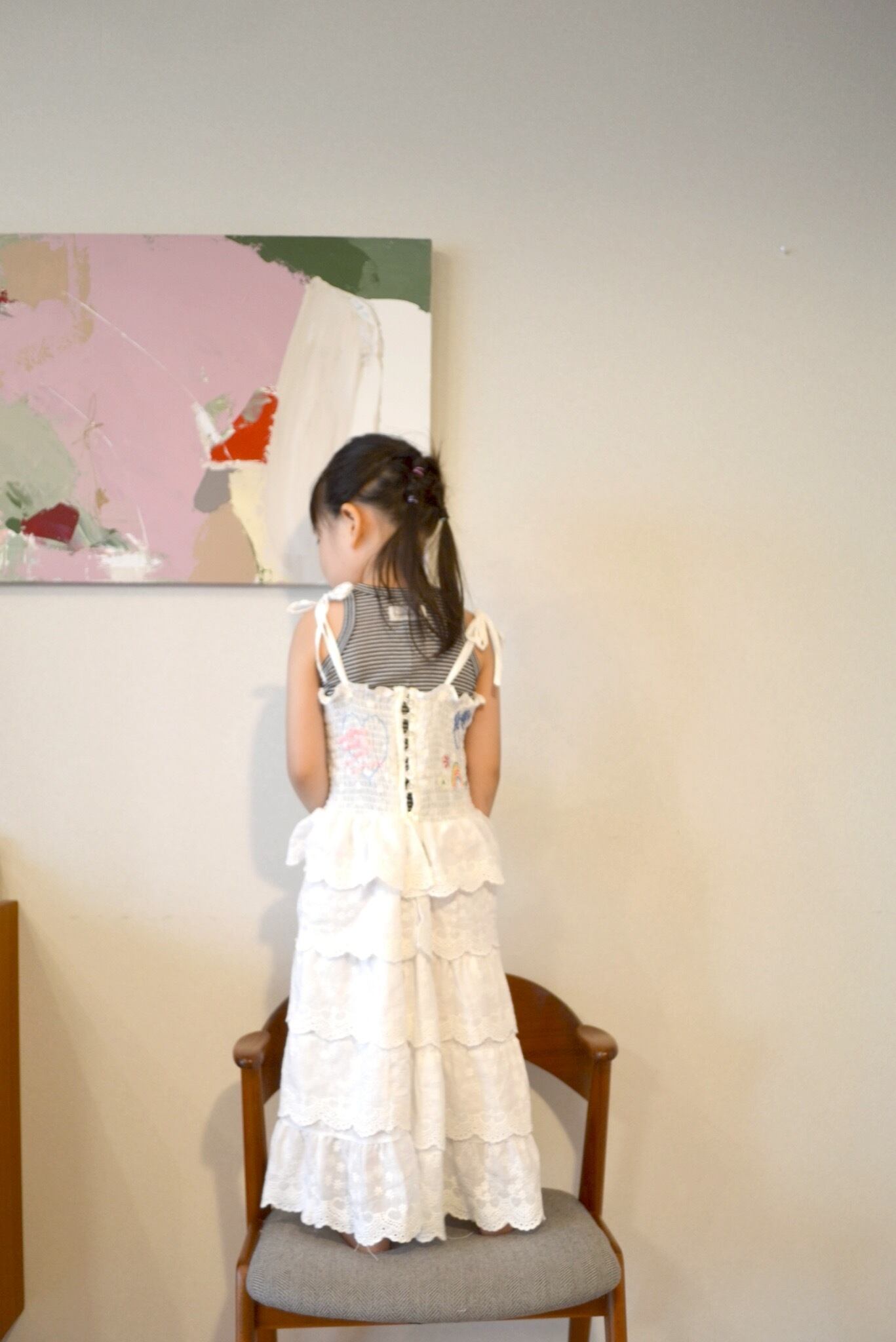 Embroidered Cotton Dress