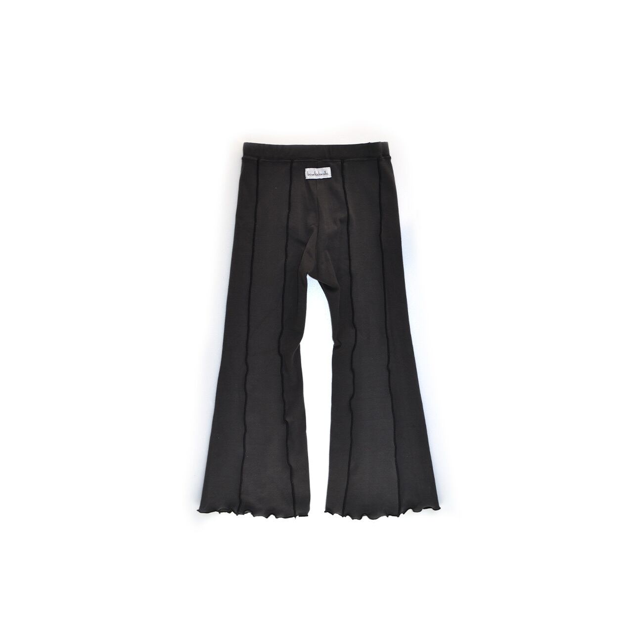 tulip pants *solid -charcoal gray×black -