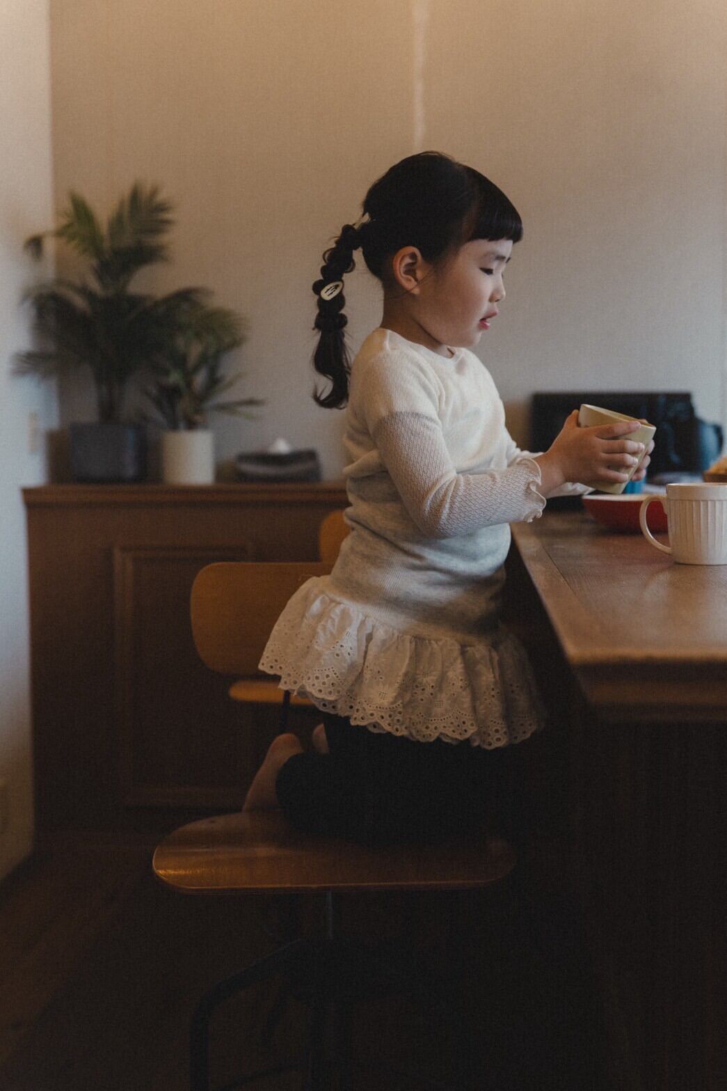 Eyelet Cotton T
