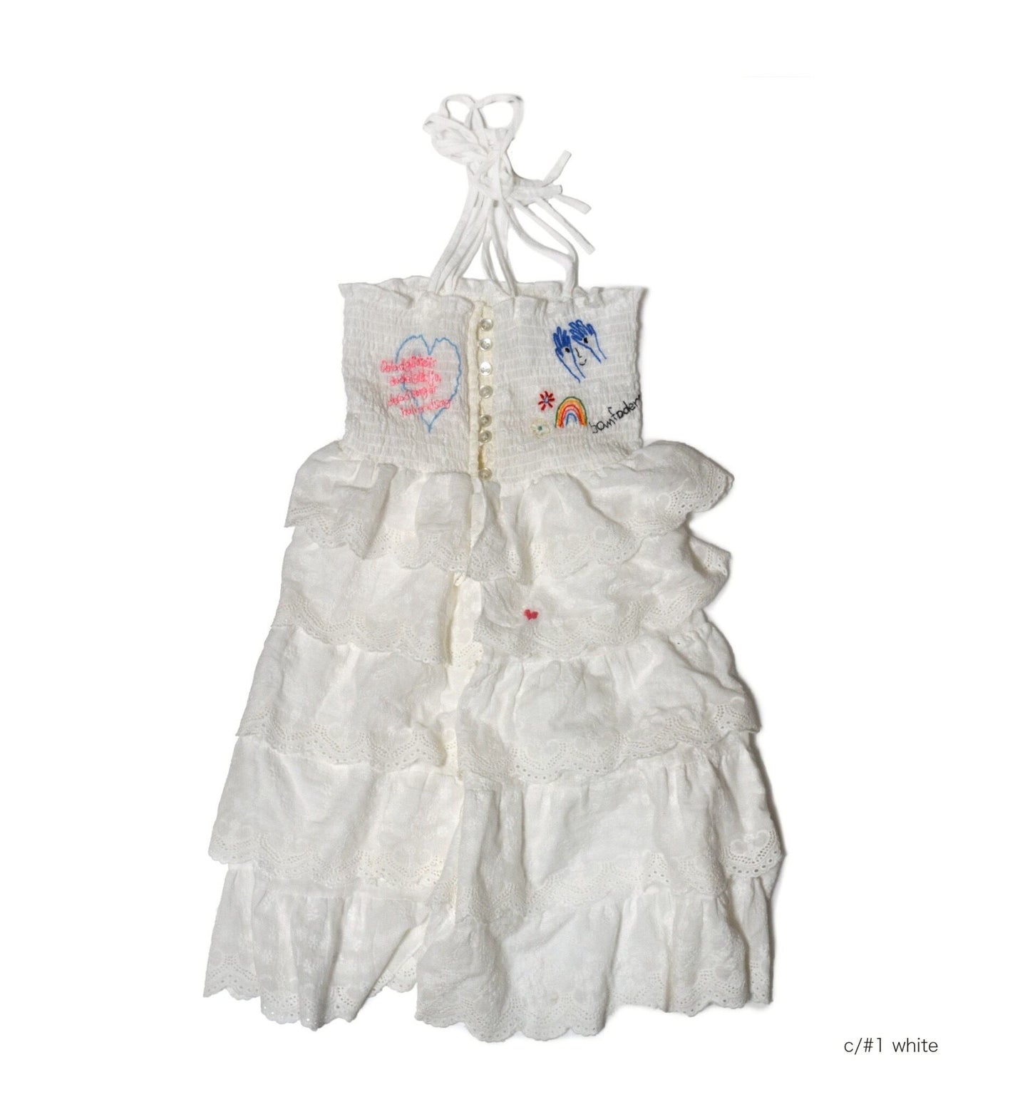 Embroidered Cotton Dress