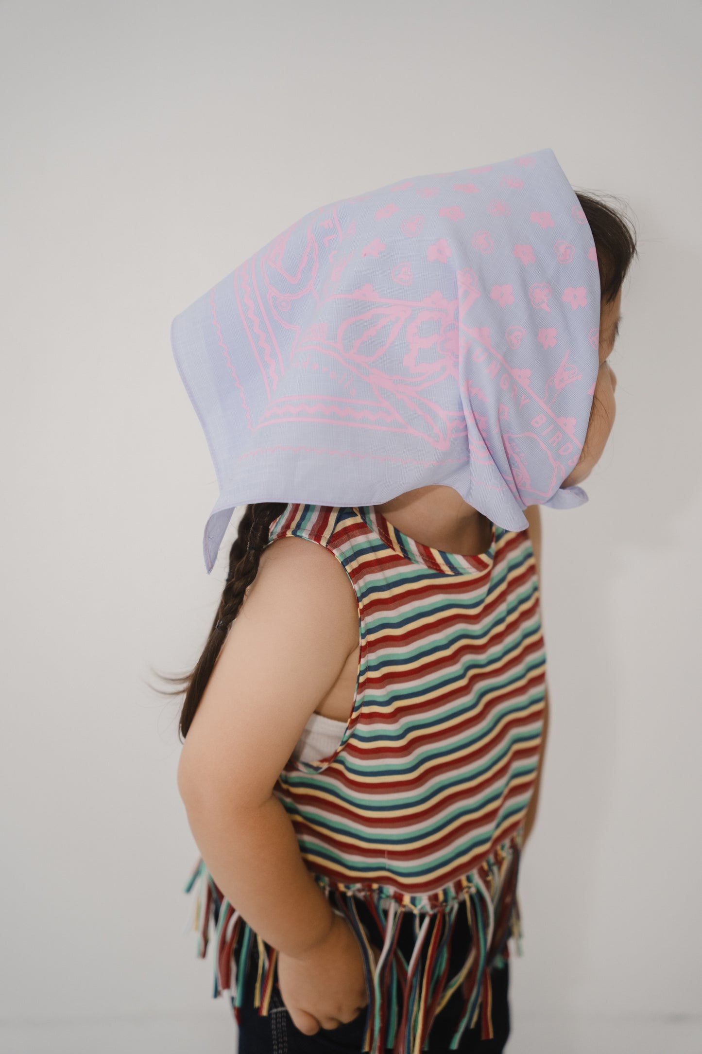 HUNGRY BIRDS CLUB Bandana Scarf