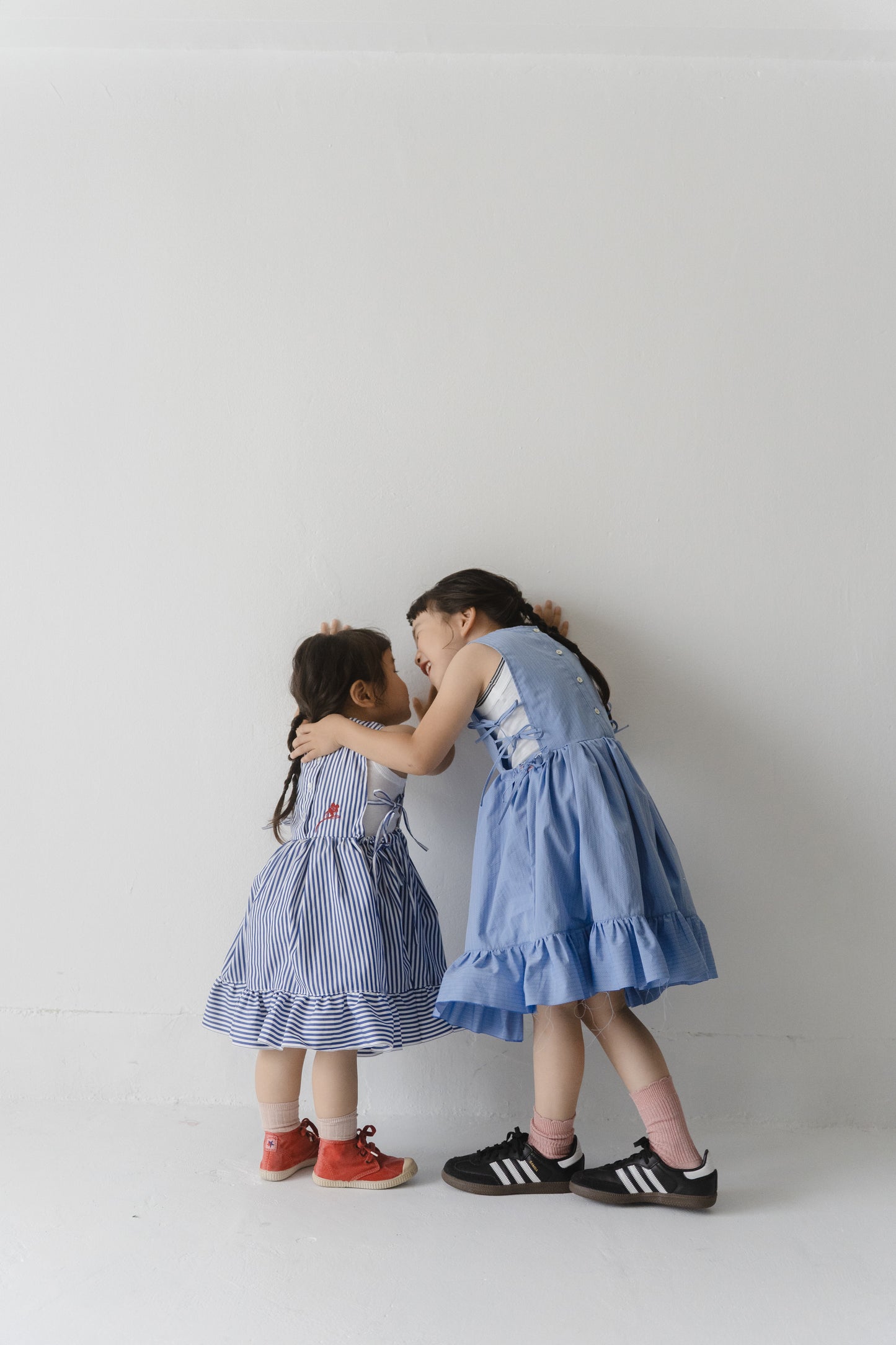 Bluebird Bloom Lace-up Dress