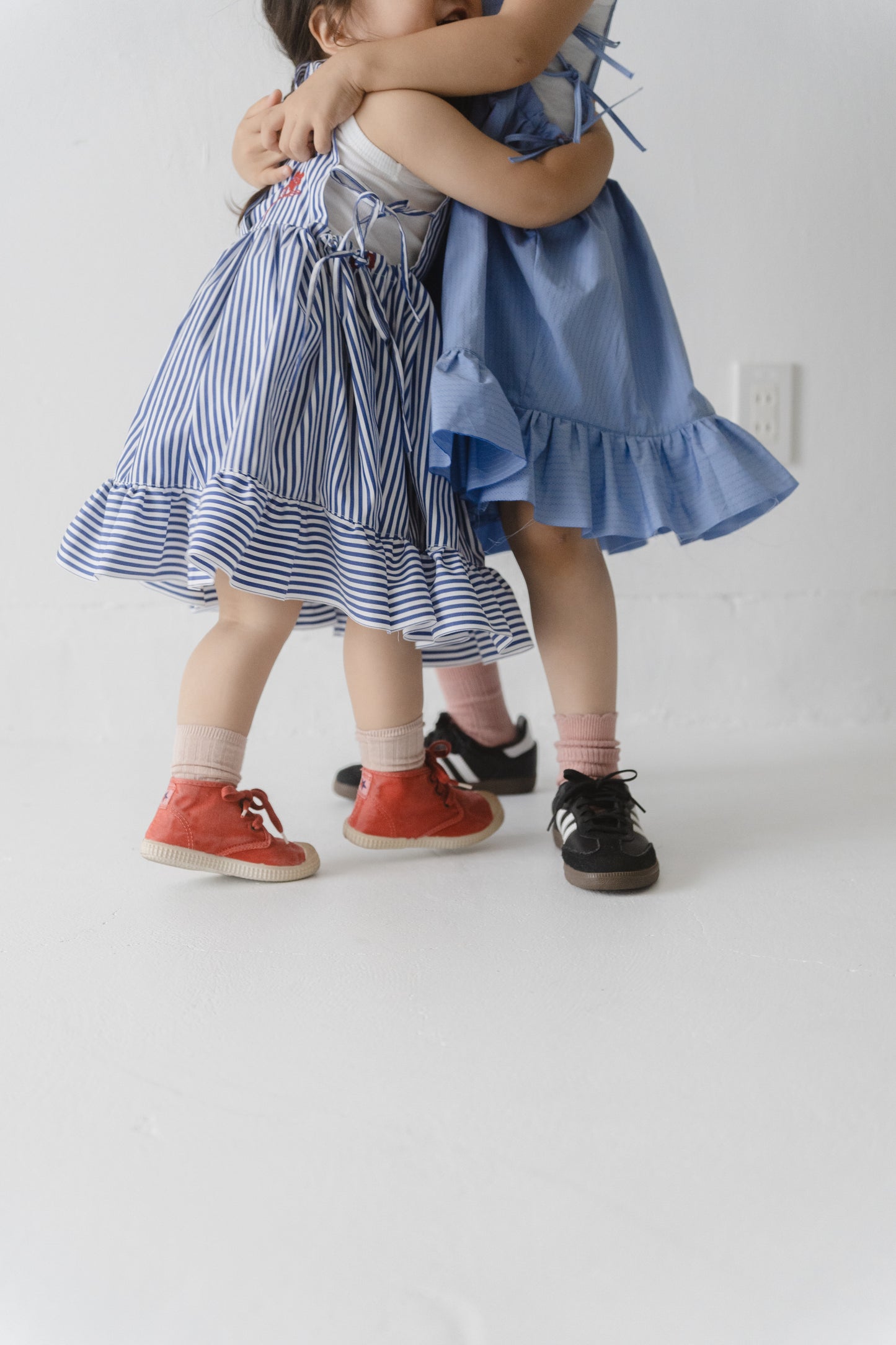 Bluebird Bloom Lace-up Dress
