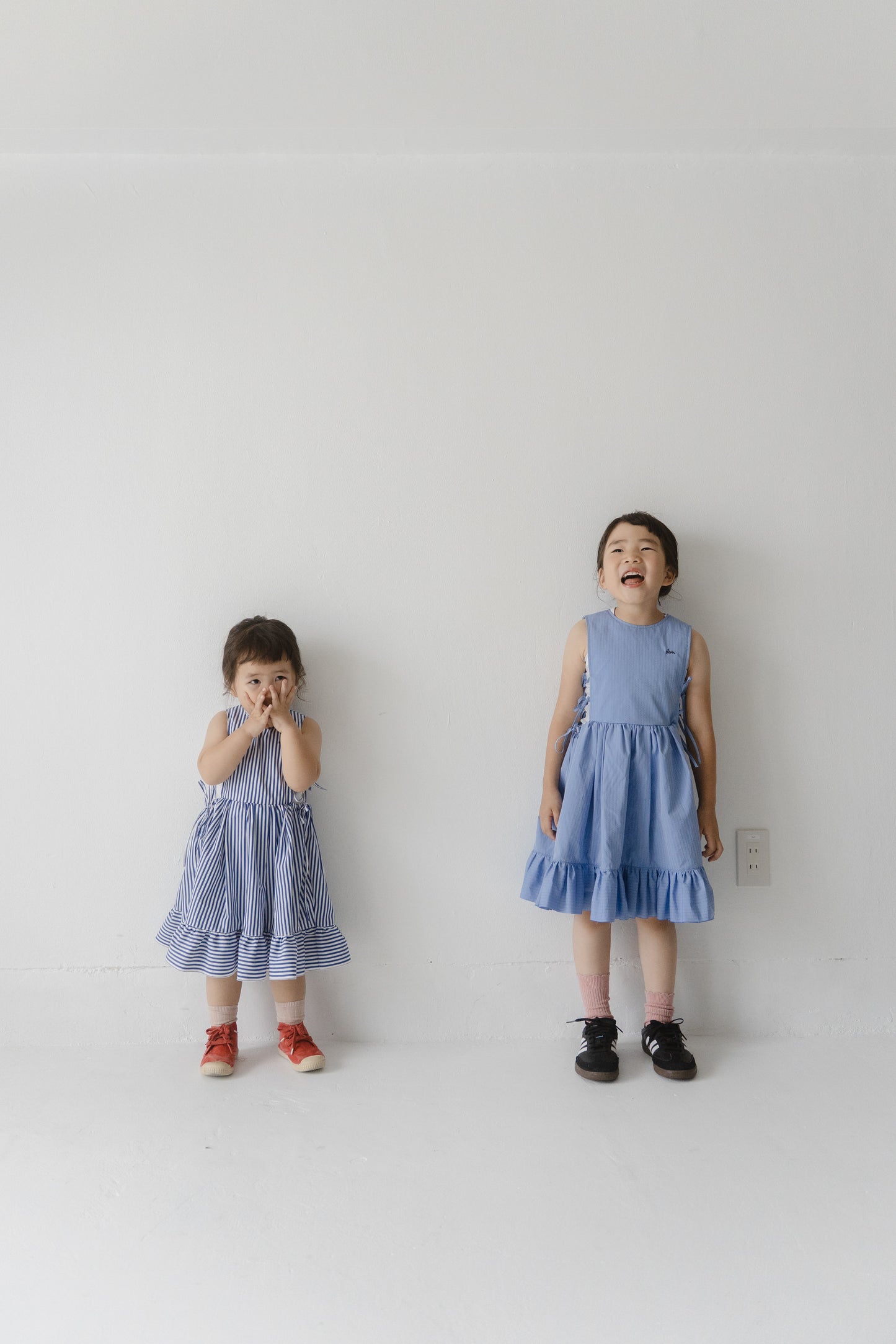 Bluebird Bloom Lace-up Dress
