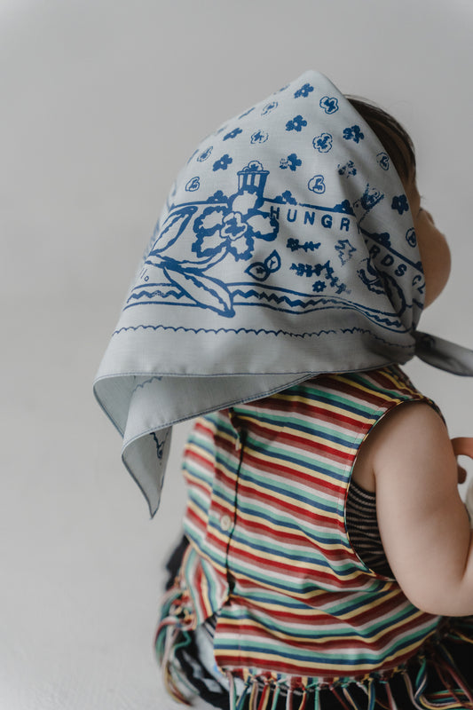 HUNGRY BIRDS CLUB Bandana Scarf