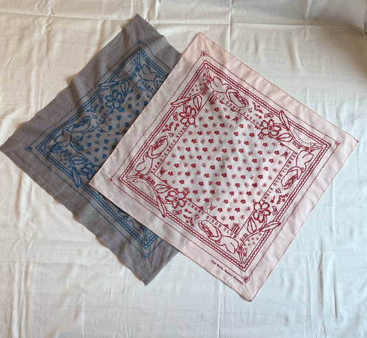 HUNGRY BIRDS CLUB Bandana Scarf 　C/T