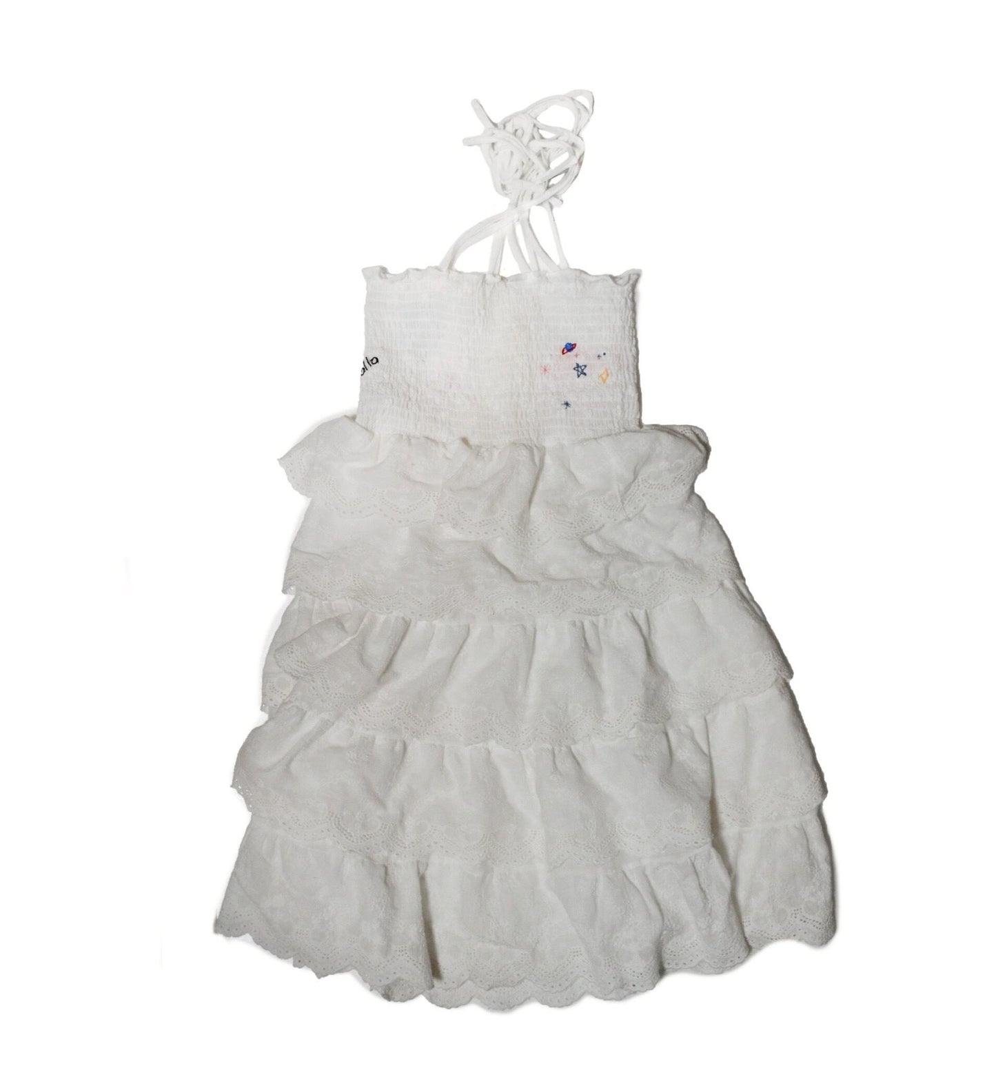 Embroidered Cotton Dress