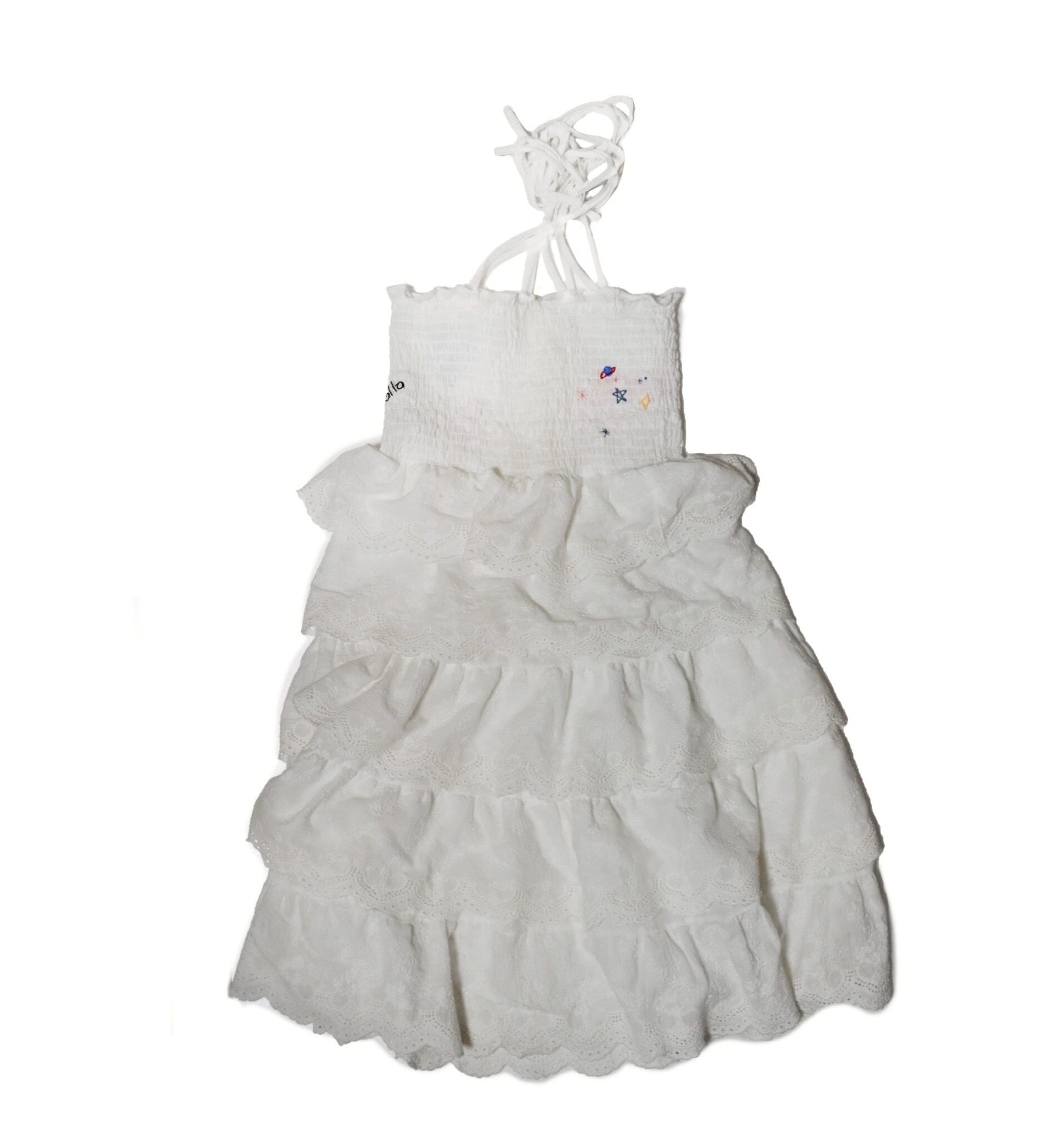 Embroidered Cotton Dress